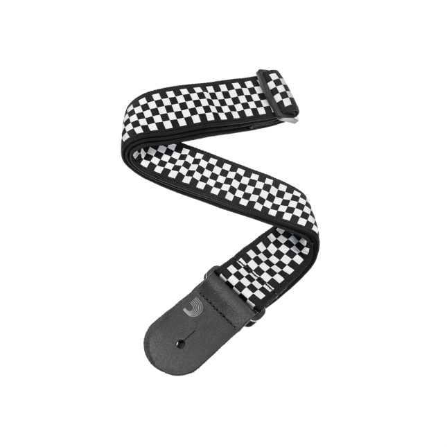 Checkerboard Woven Guitar Straps