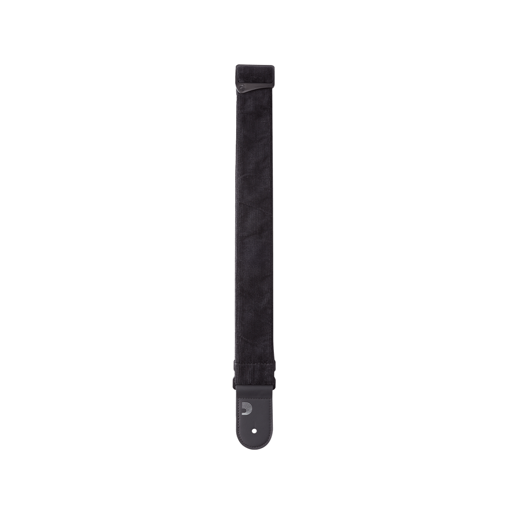 D'Addario Corduroy Woven Guitar Strap , Black