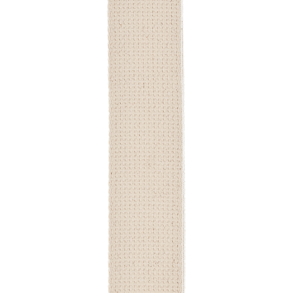 D'Addario Cotton Guitar Strap, Natural