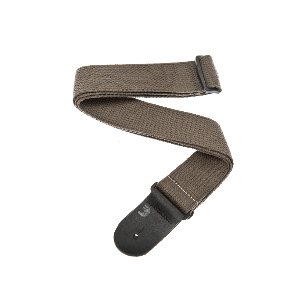 D'Addario Cotton Guitar Strap, Army
