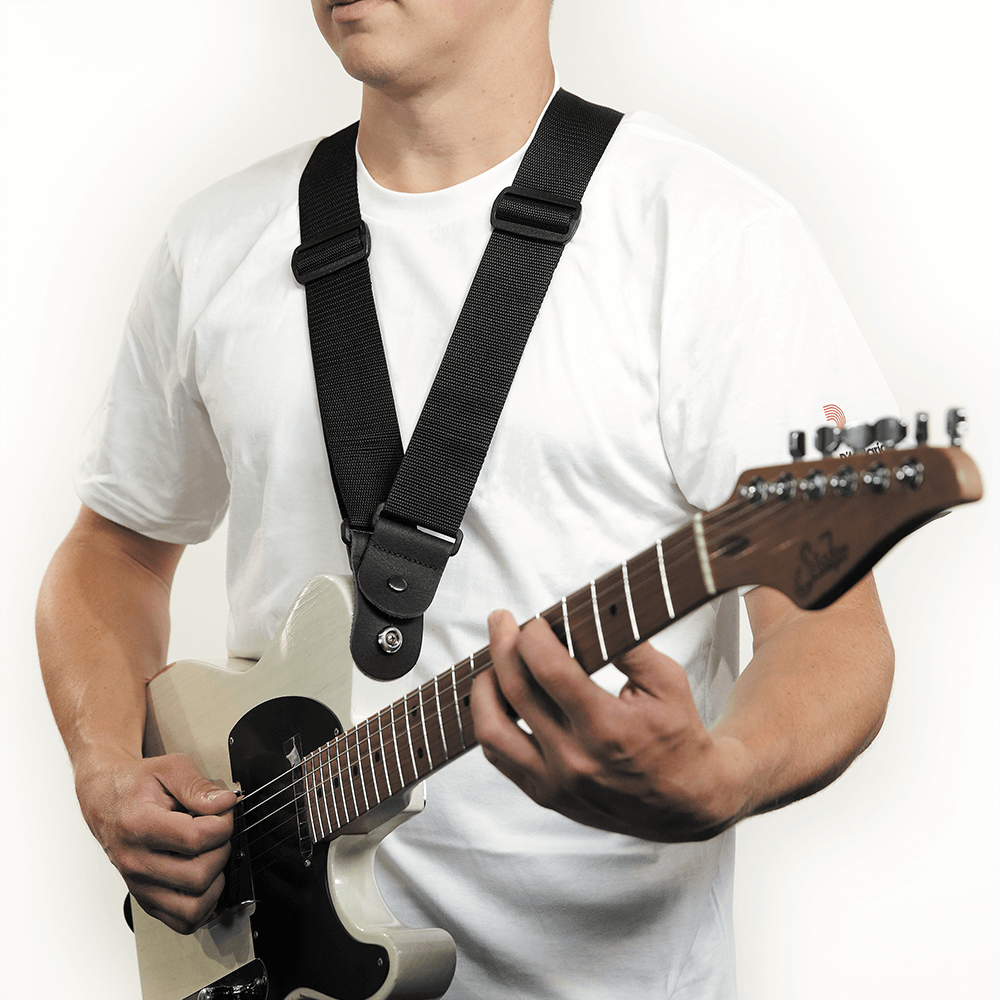 D'Addario Planet Waves Dare Guitar Strap Black