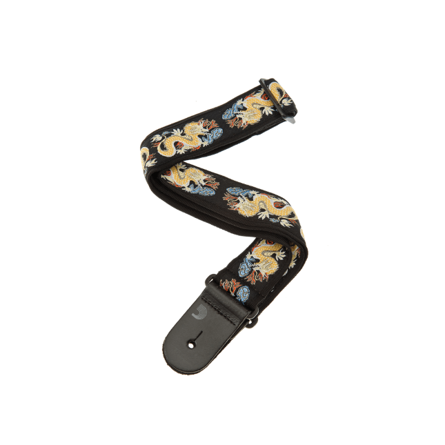 Woven Guitar Strap, Dragon