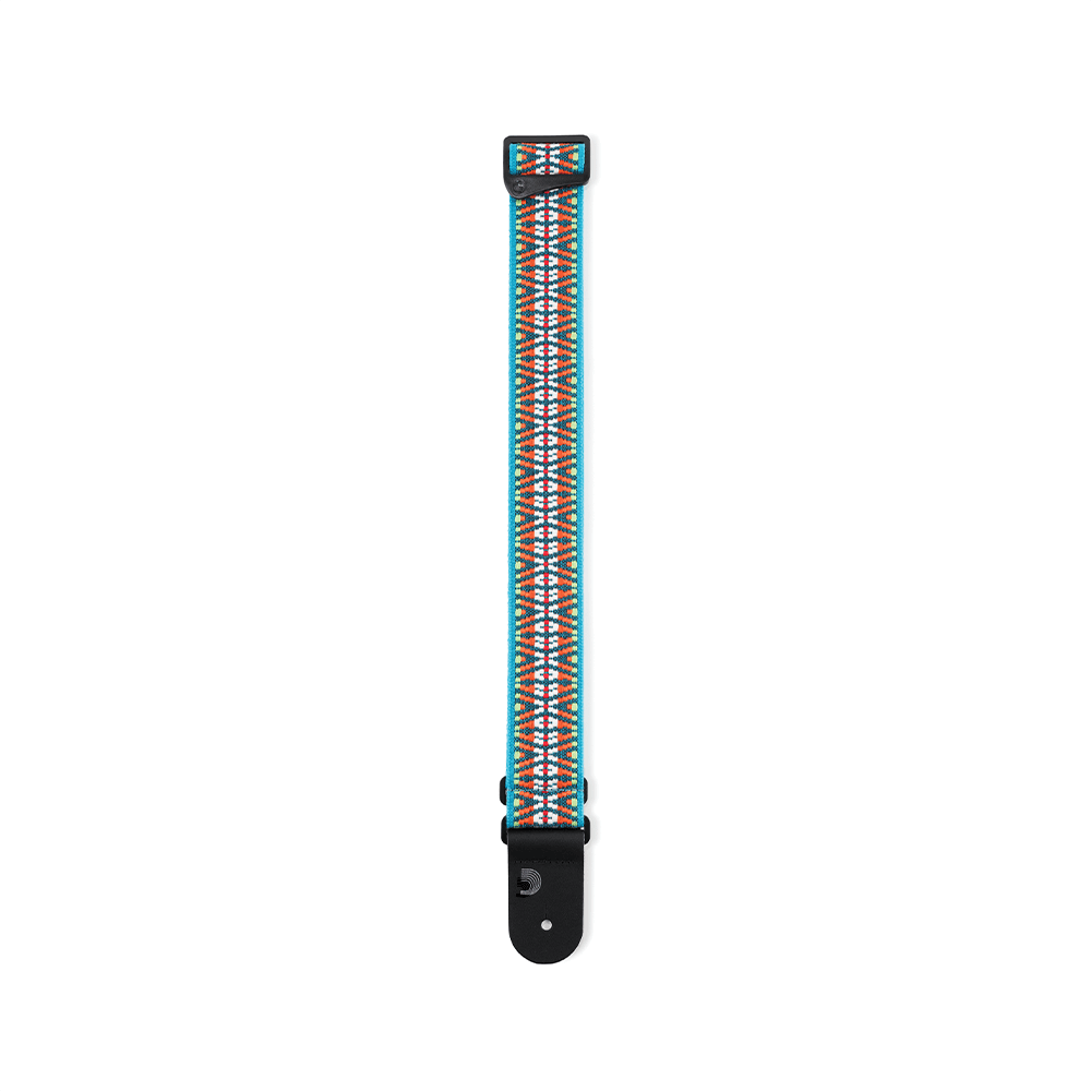 D'Addario Woven Guitar Strap, Sunset Hootenanny