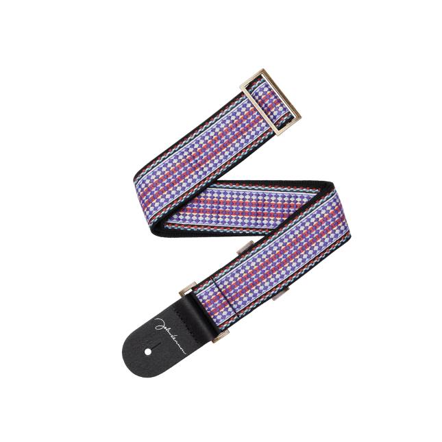 D'Addario John Lennon Signature Strap, Live in NYC Jacquard