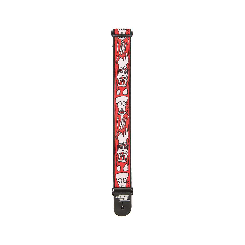D'Addario Joe Satriani Guitar Strap, Up in Flames