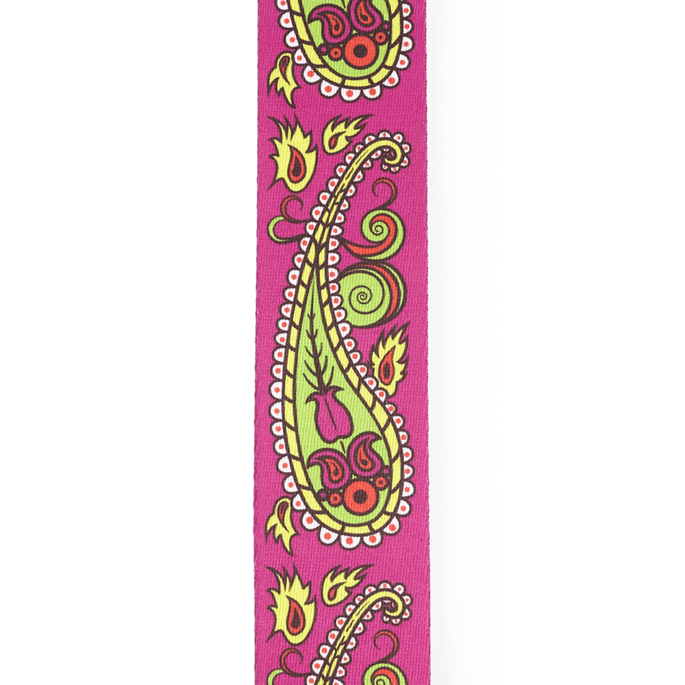 D'Addario Joe Satriani Guitar Strap, Paisley Purple