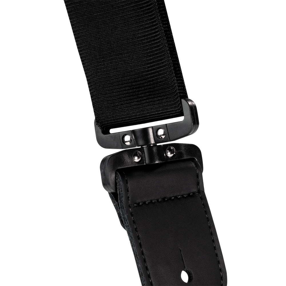 D'Addario Joe Satriani Swivel Guitar Strap, Black Nylon