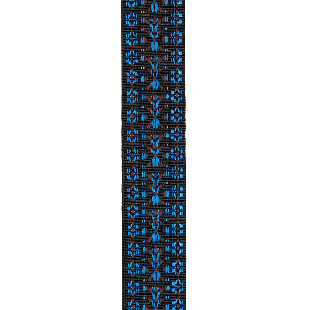 D'Addario Acoustic Quick Release Guitar Strap, Hootenanny Blue
