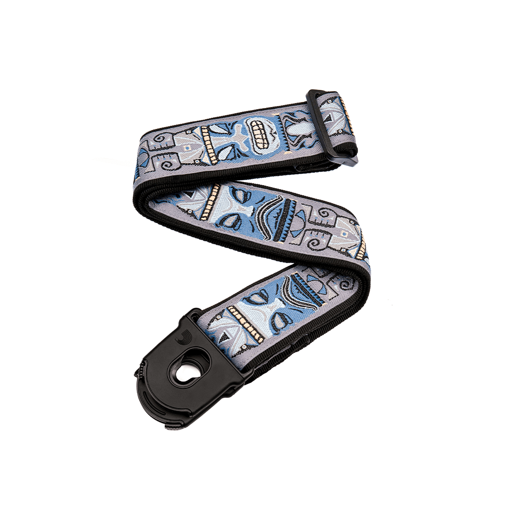 D'Addario Planet Lock Guitar Strap, Tiki