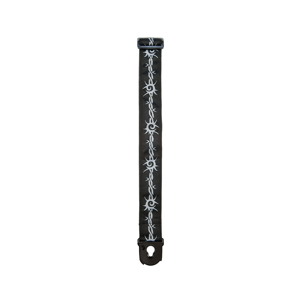 D'Addario Planet Lock Guitar Strap, Barbed Wire