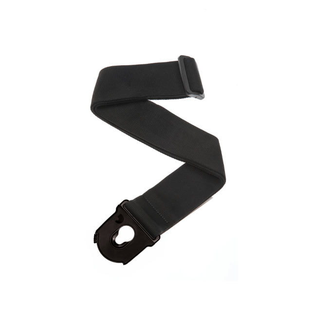 Planet Lock Locking Guitar Strap, Black
