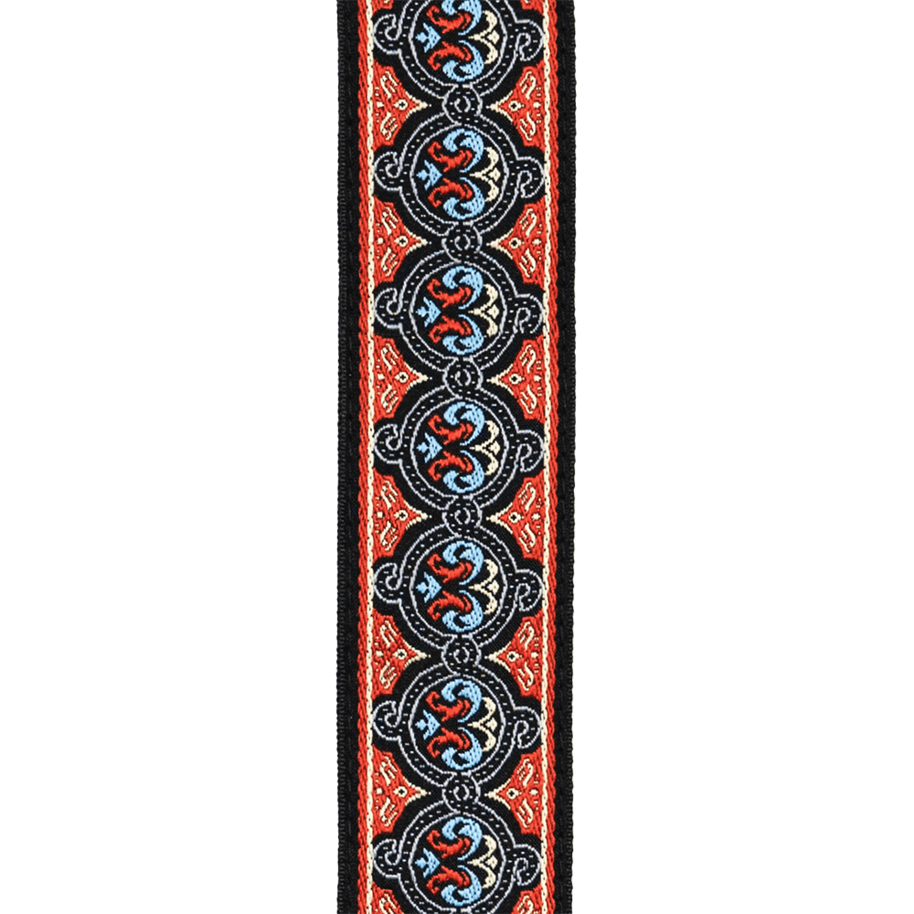 D'Addario Eco Woven Guitar Strap, Orange