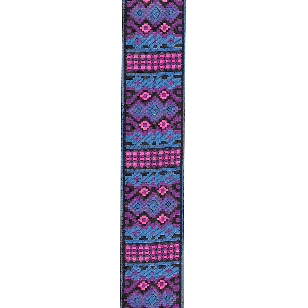 Eco Outrun Woven Guitar Strap, Aztec