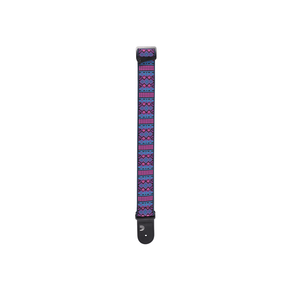 Eco Outrun Woven Guitar Strap, Aztec