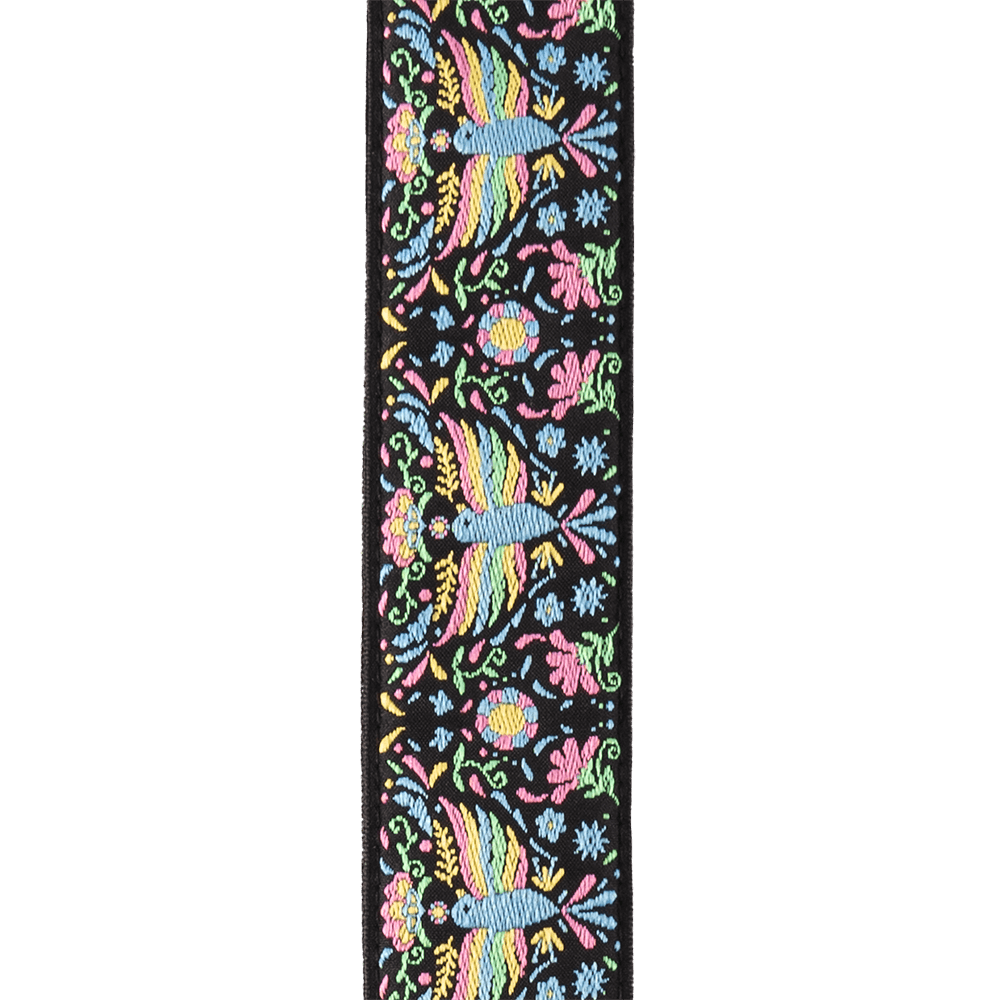 D'Addario Pad Lock Woven Guitar Strap, Phoenix Dream