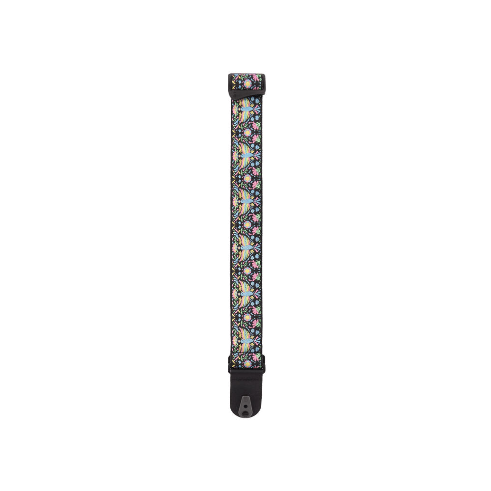 D'Addario Pad Lock Woven Guitar Strap, Phoenix Dream