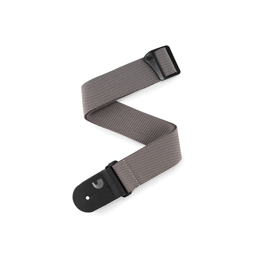 D'Addario Classic Tweed Guitar Strap, Grey