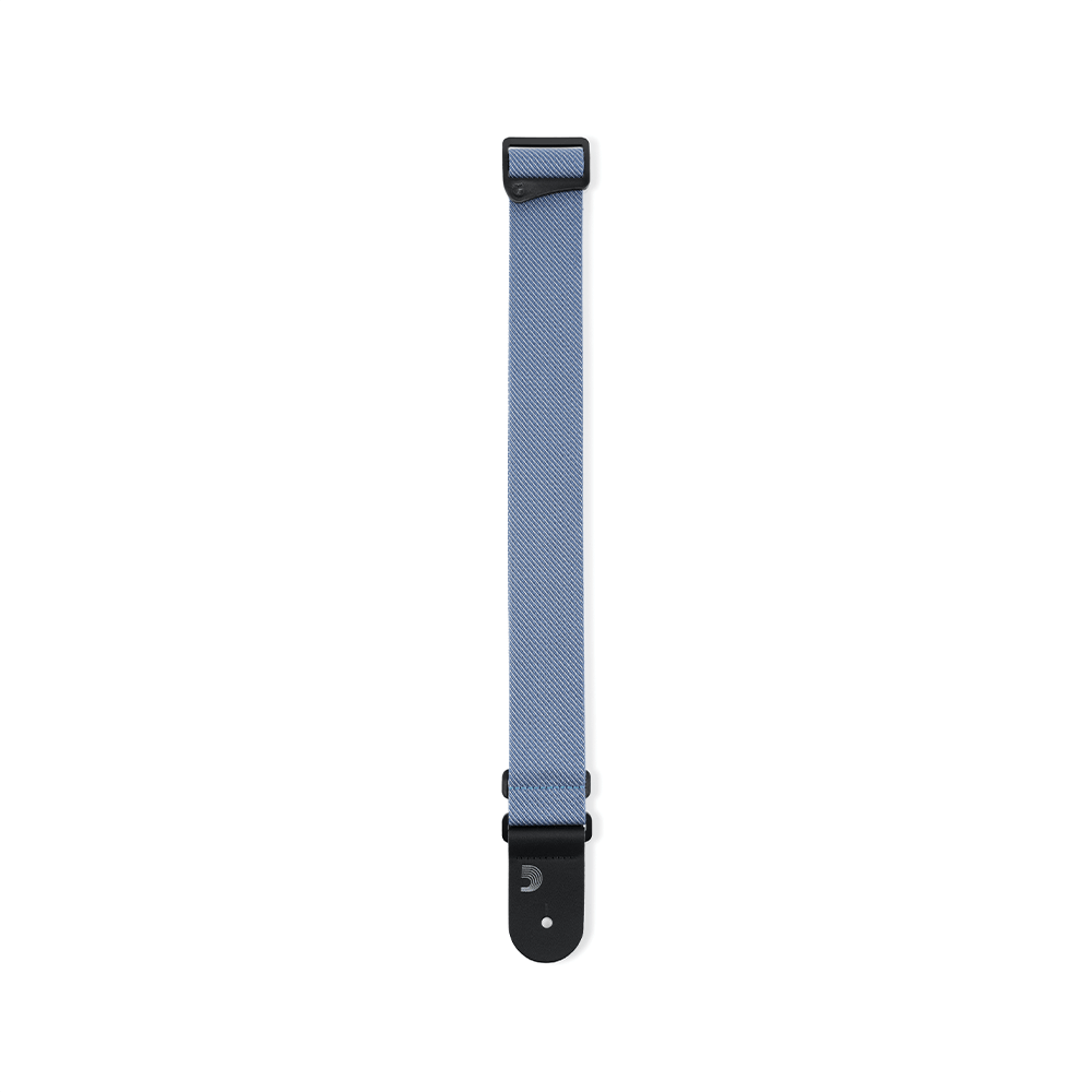 D'Addario Classic Tweed Guitar Strap, Blue