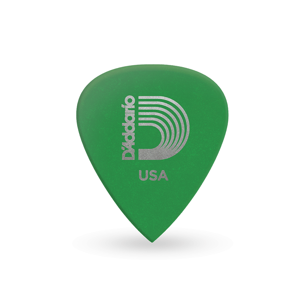 D'Addario Duralin Precision Guitar Picks, Medium, 10 pack