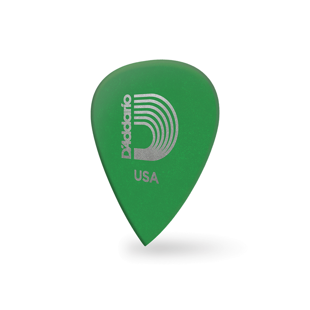 D'Addario Duralin Precision Guitar Picks, Medium, 10 pack