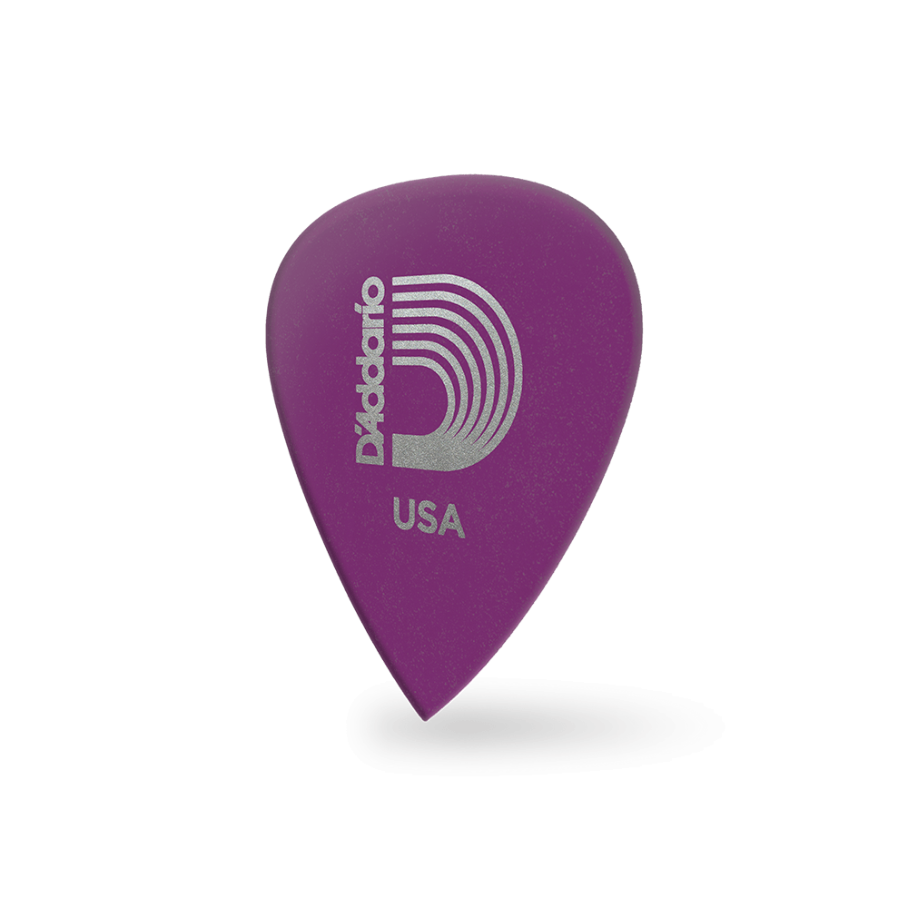 D'Addario Duralin Precision Guitar Picks, Heavy, 25 Pack