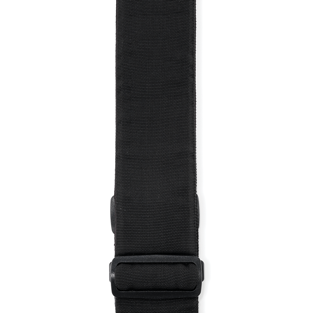 D'Addario Bass Guitar Strap w/ Internal Pad, Black, 3 inches wide