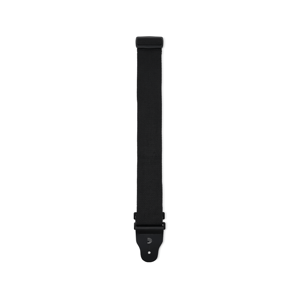 D'Addario Planet Lock Guitar Strap, Polypropylene, Black 