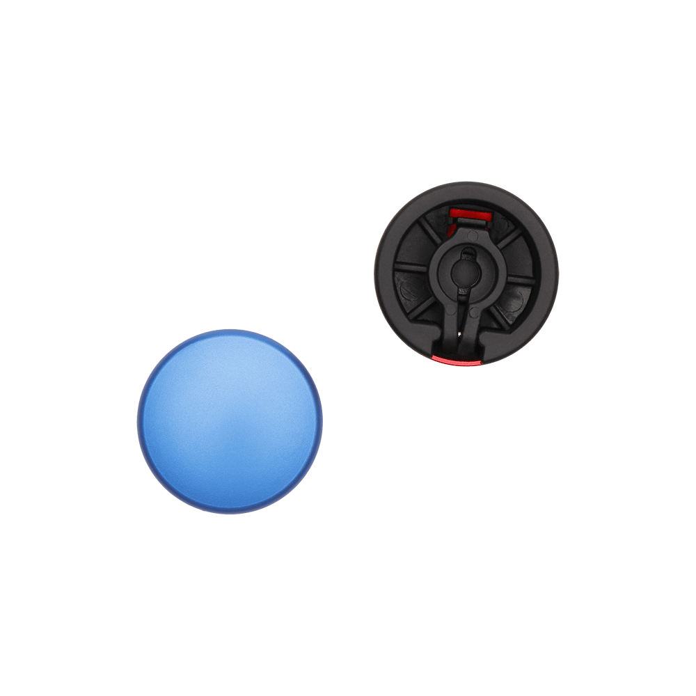 D'Addario XPND Footswitch Topper, Blue/Red 2-Pack
