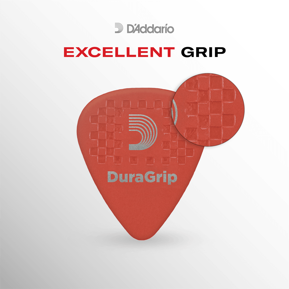 D'Addario Duralin Precision Guitar Picks, Medium/Heavy, 10 pack