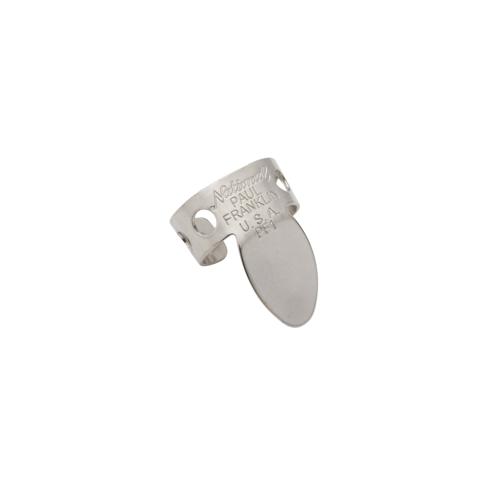 D'Addario Paul Franklin National Finger Picks, Nickel 4-Pack