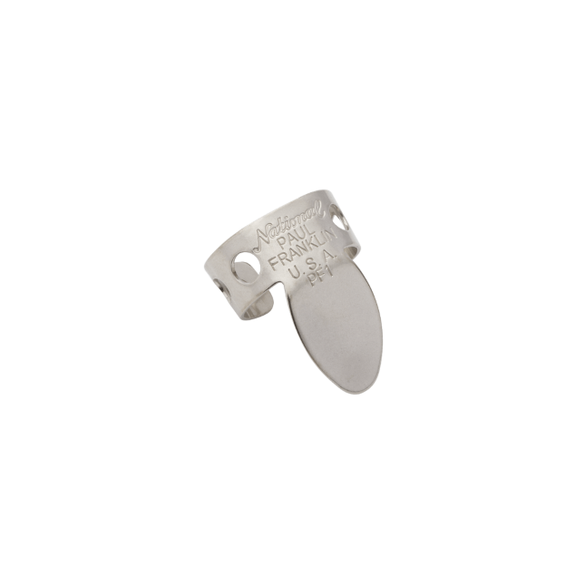 Paul Franklin National Finger Picks, Nickel, 4 Pack