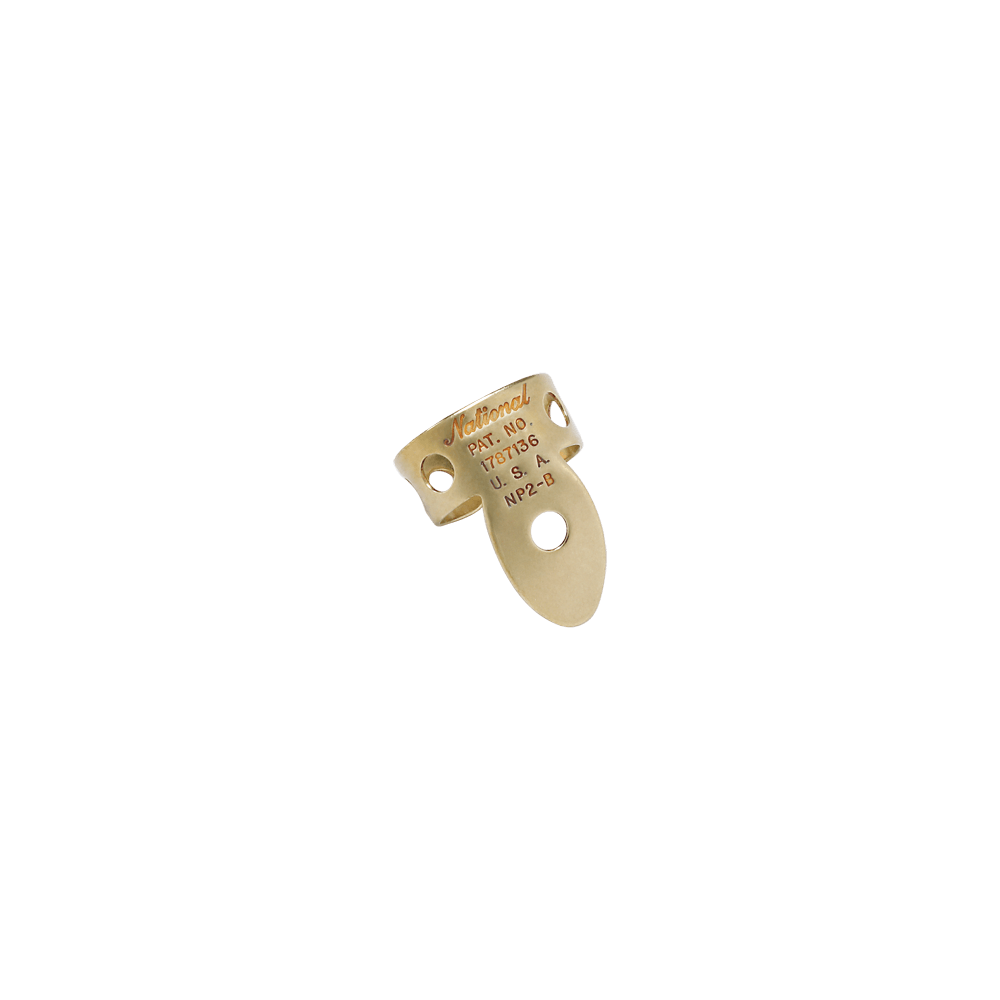 D'Addario National Brass Finger Picks - 12 pack