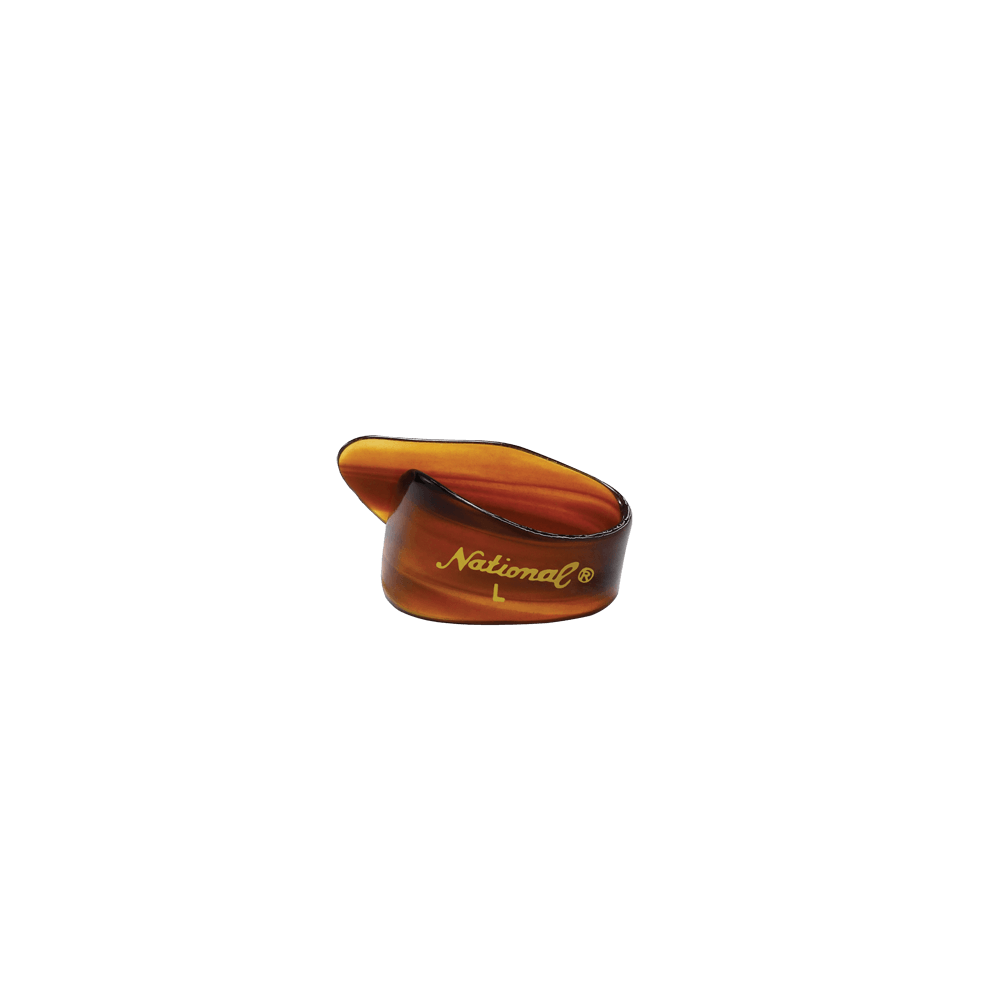 D'Addario National Celluloid Thumb Picks, Large Tortoiseshell - 4-Pack