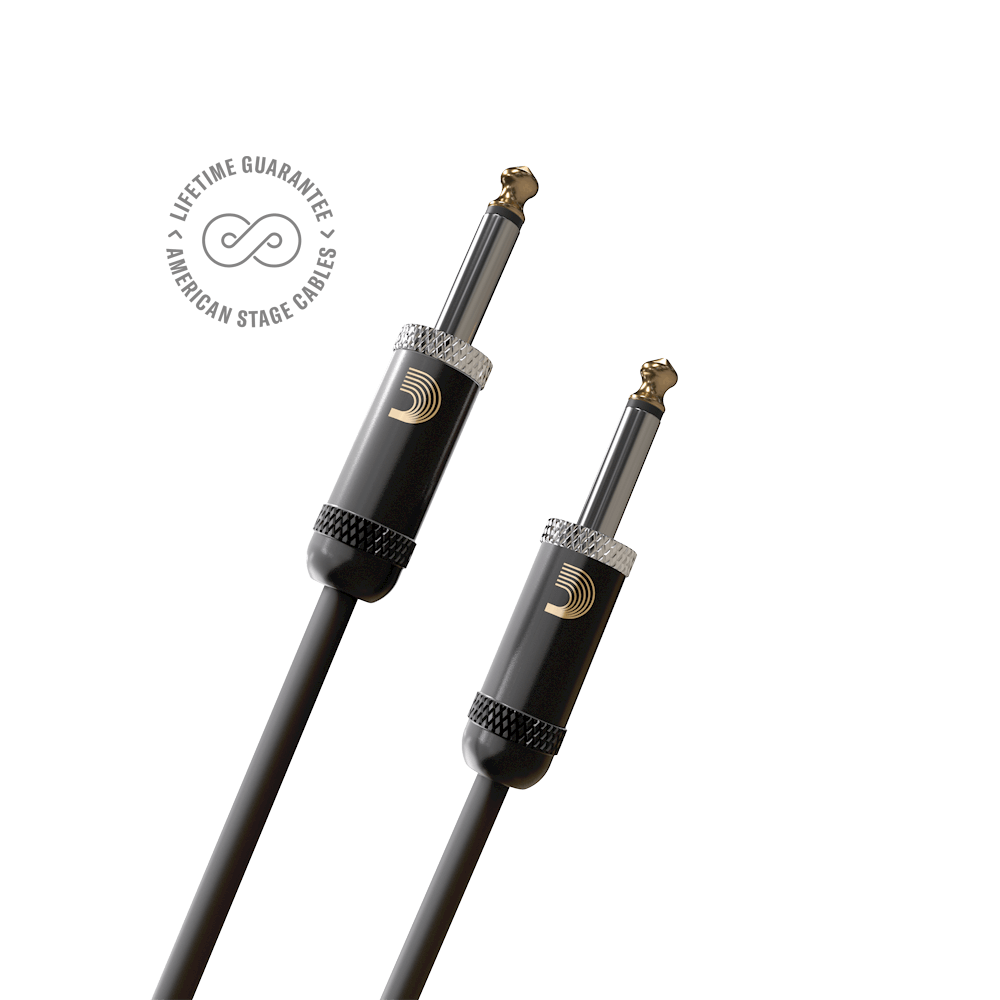 D'Addario American Stage Instrument Cable, 10 feet
