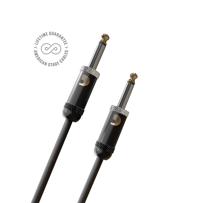 D'Addario American Stage Instrument Cable, 20 feet