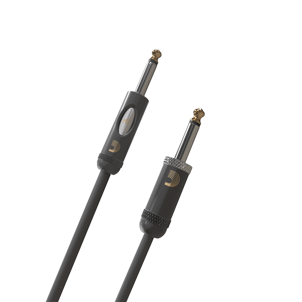 D'Addario American Stage Kill Switch Instrument Cable, 15 feet