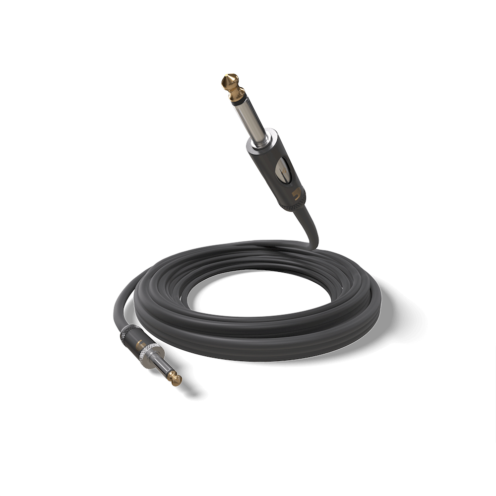 D'Addario American Stage Kill Switch Instrument Cable, 30 feet