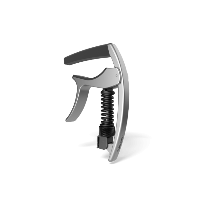 D&#39;Addario Tri-Action Capo, Silver