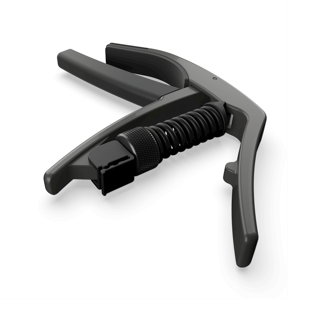 D'Addario Artist Capo, Metallic Grey Finish
