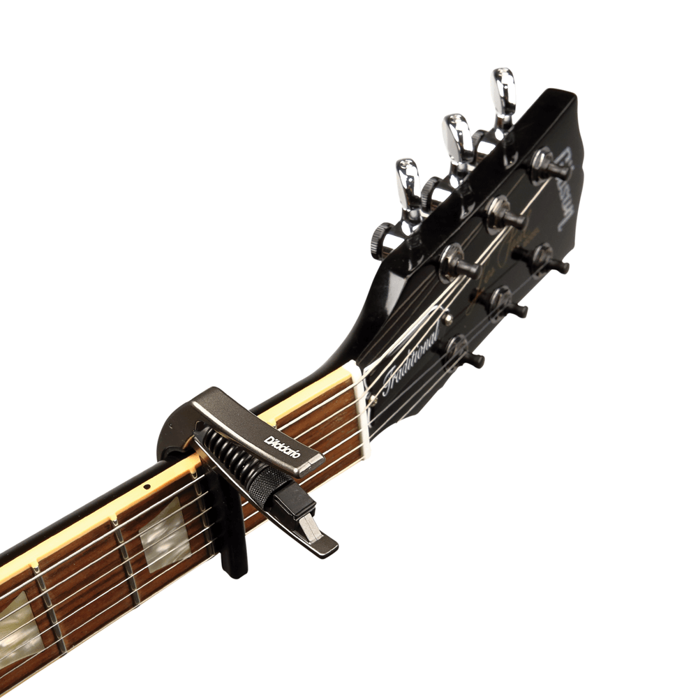 D'Addario Artist Capo, Metallic Grey Finish