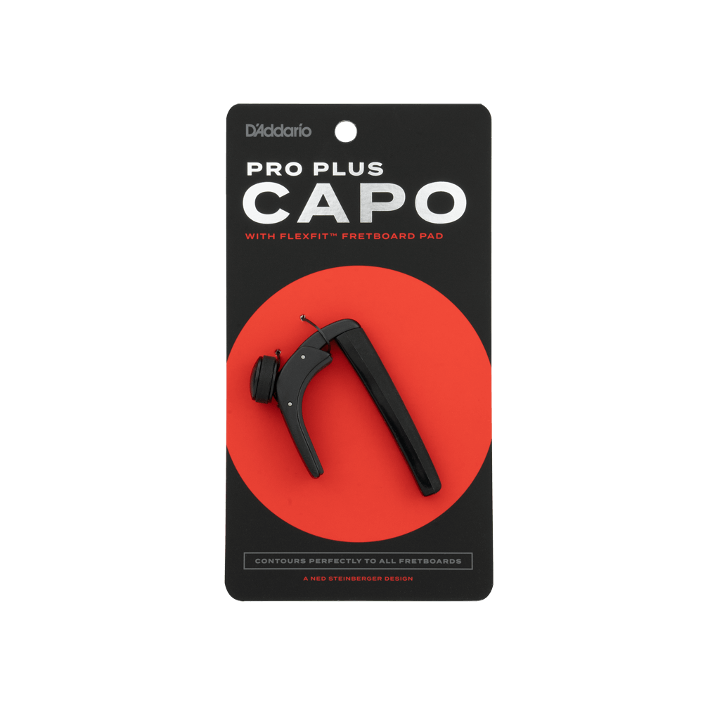 D'Addario Pro Plus Capo, Black