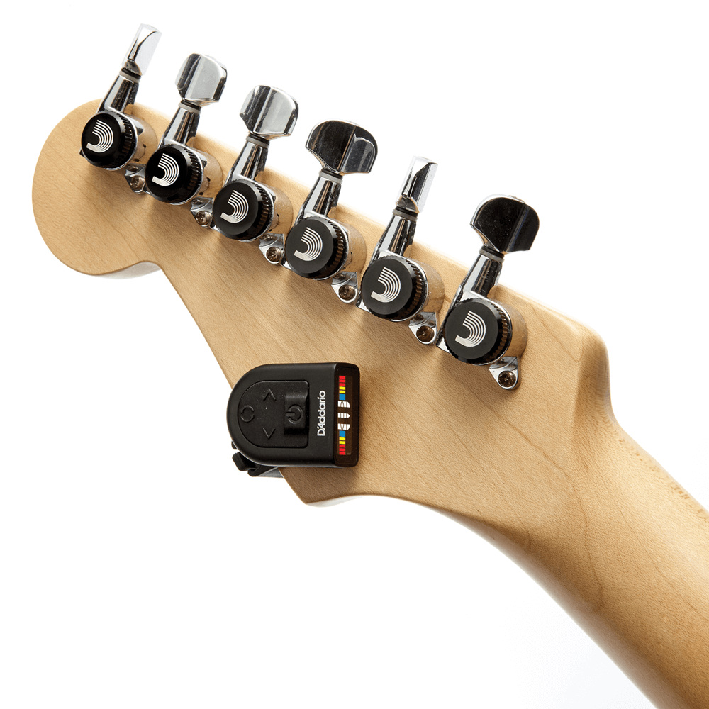 D'Addario PW-CT-12 NS Micro Headstock Tuner Twin Pack