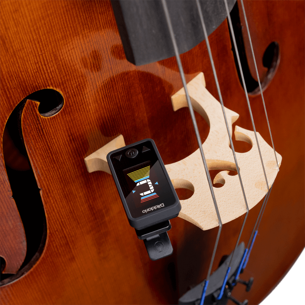 D'Addario Eclipse Cello/Bass Tuner, Black