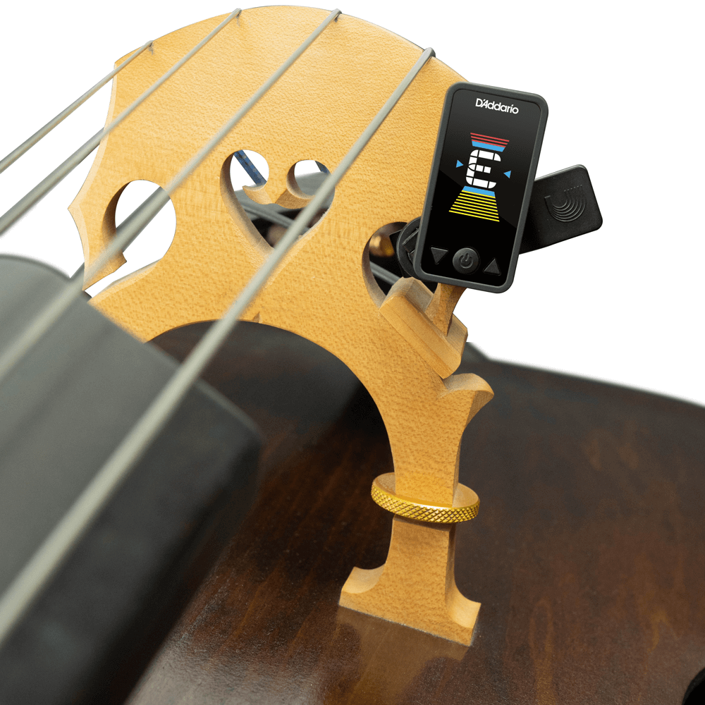 D'Addario Eclipse Cello/Bass Tuner, Black