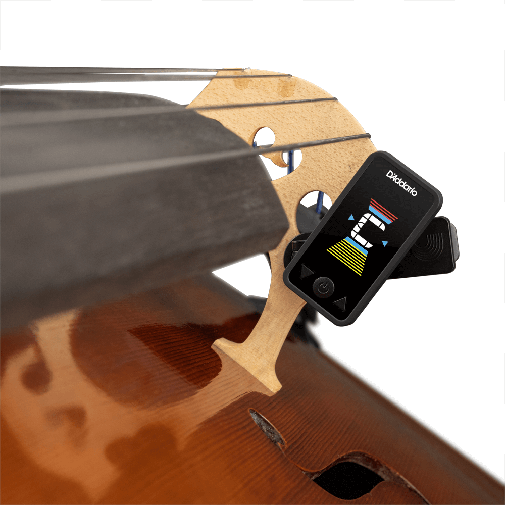 D'Addario Eclipse Cello/Bass Tuner, Black