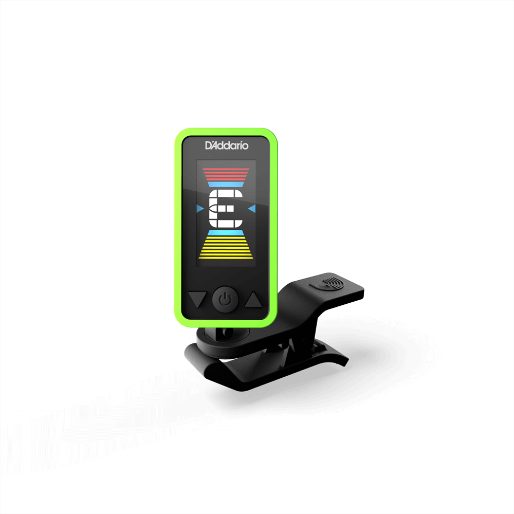 D'Addario Eclipse Headstock Tuner, Green