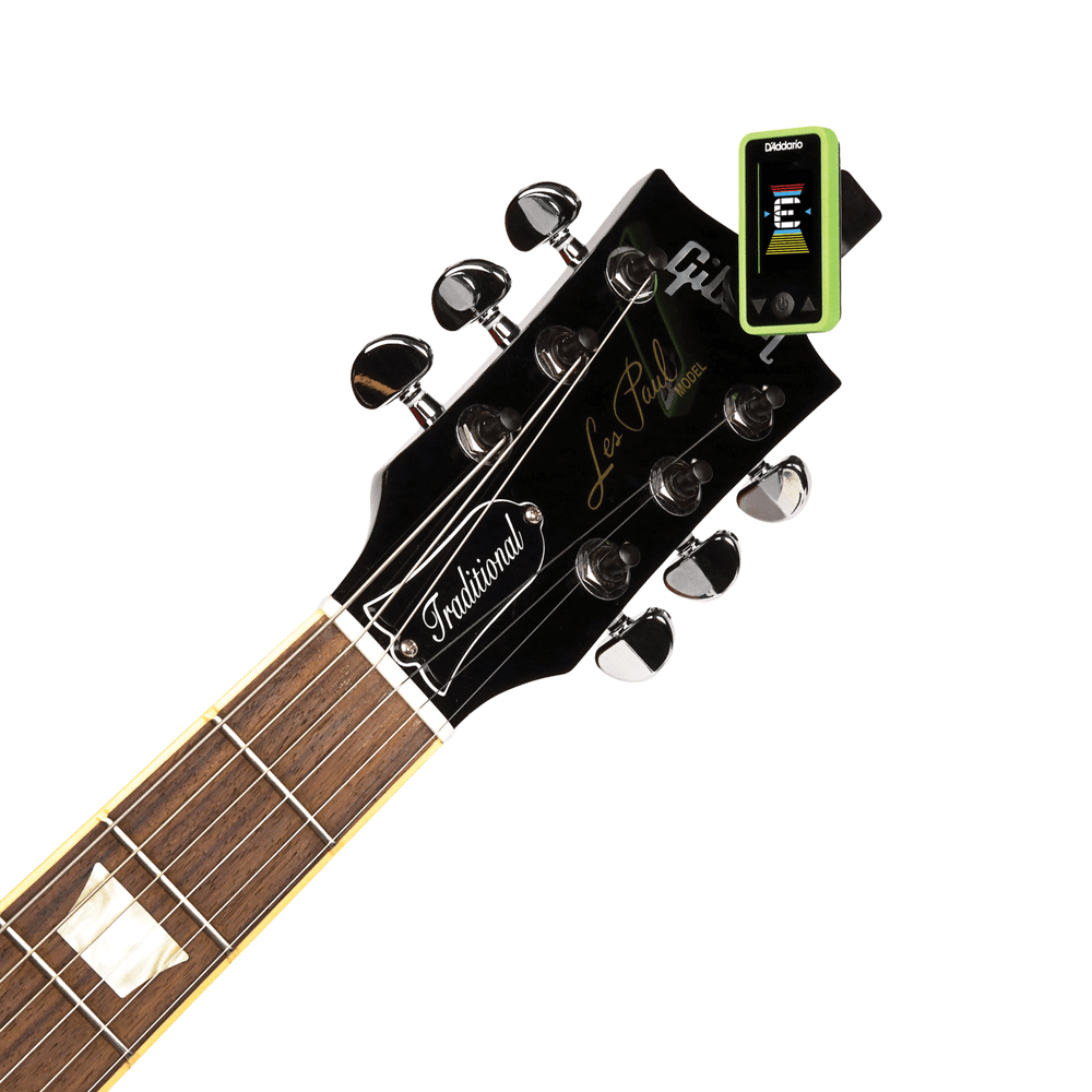D'Addario Eclipse Headstock Tuner, Green