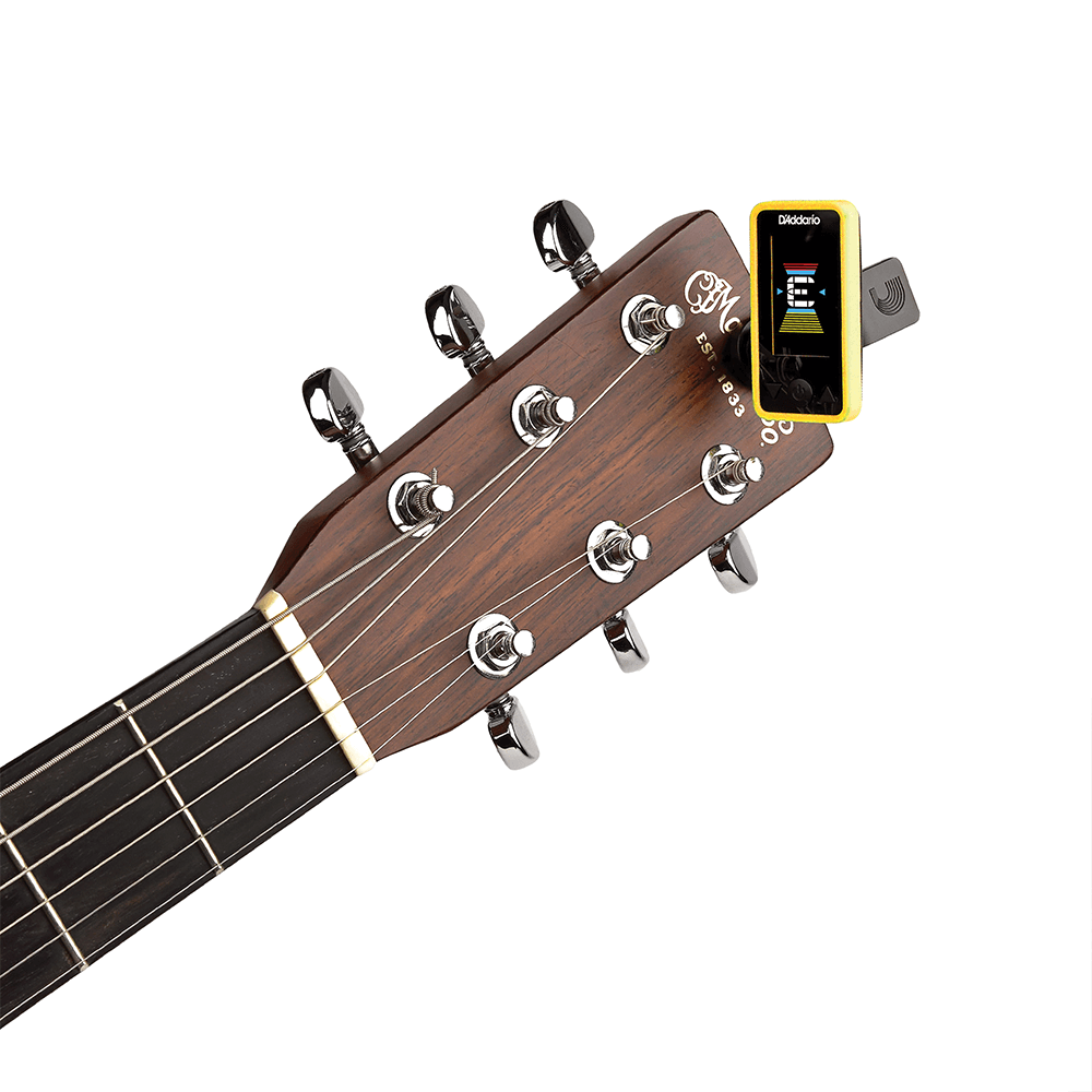 D'Addario Eclipse Headstock Tuner, Yellow