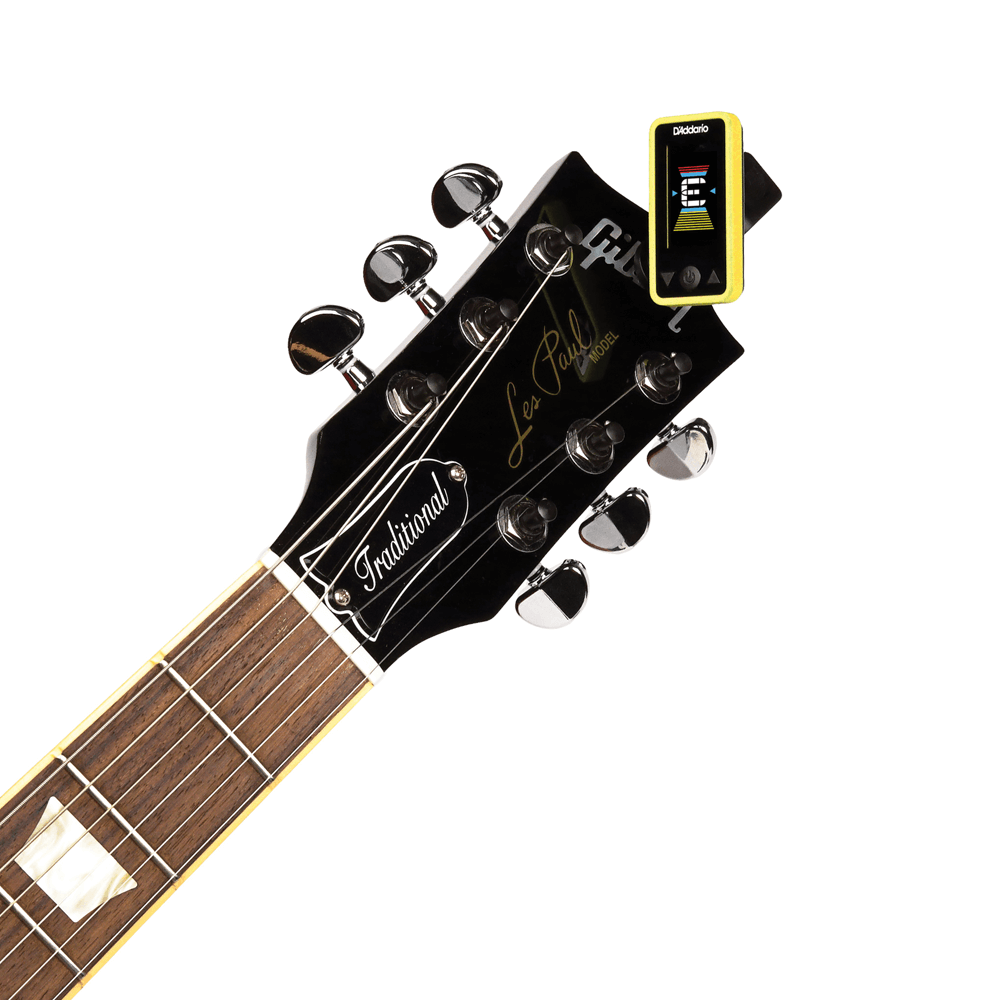 D'Addario Eclipse Headstock Tuner, Yellow
