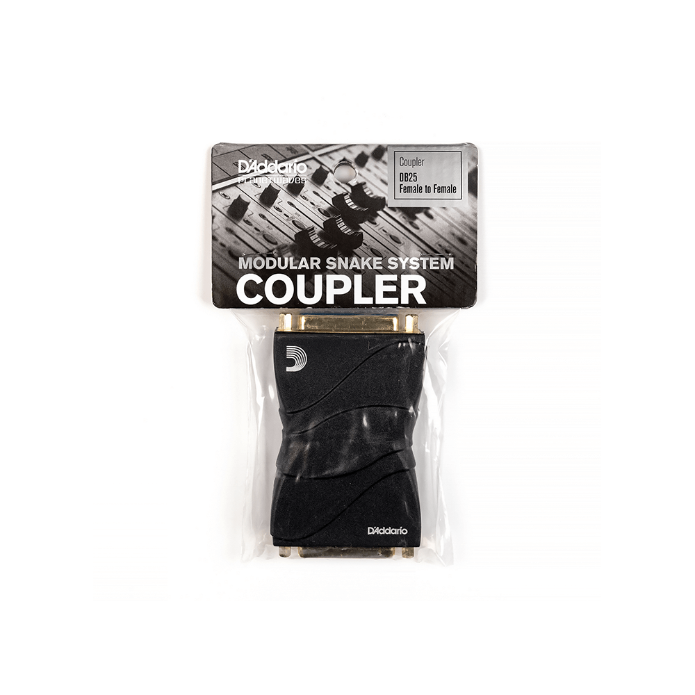 D'Addario Modular Snake DB25 Female Coupler